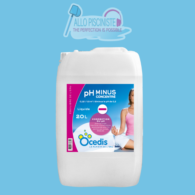 Ph Minus en liquide (20L) marque OCEDIS