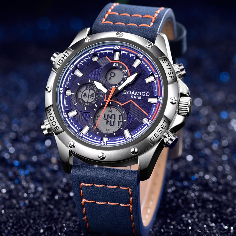 Montre BOAMIGO BM02 – Style Sport avec Chronographe1